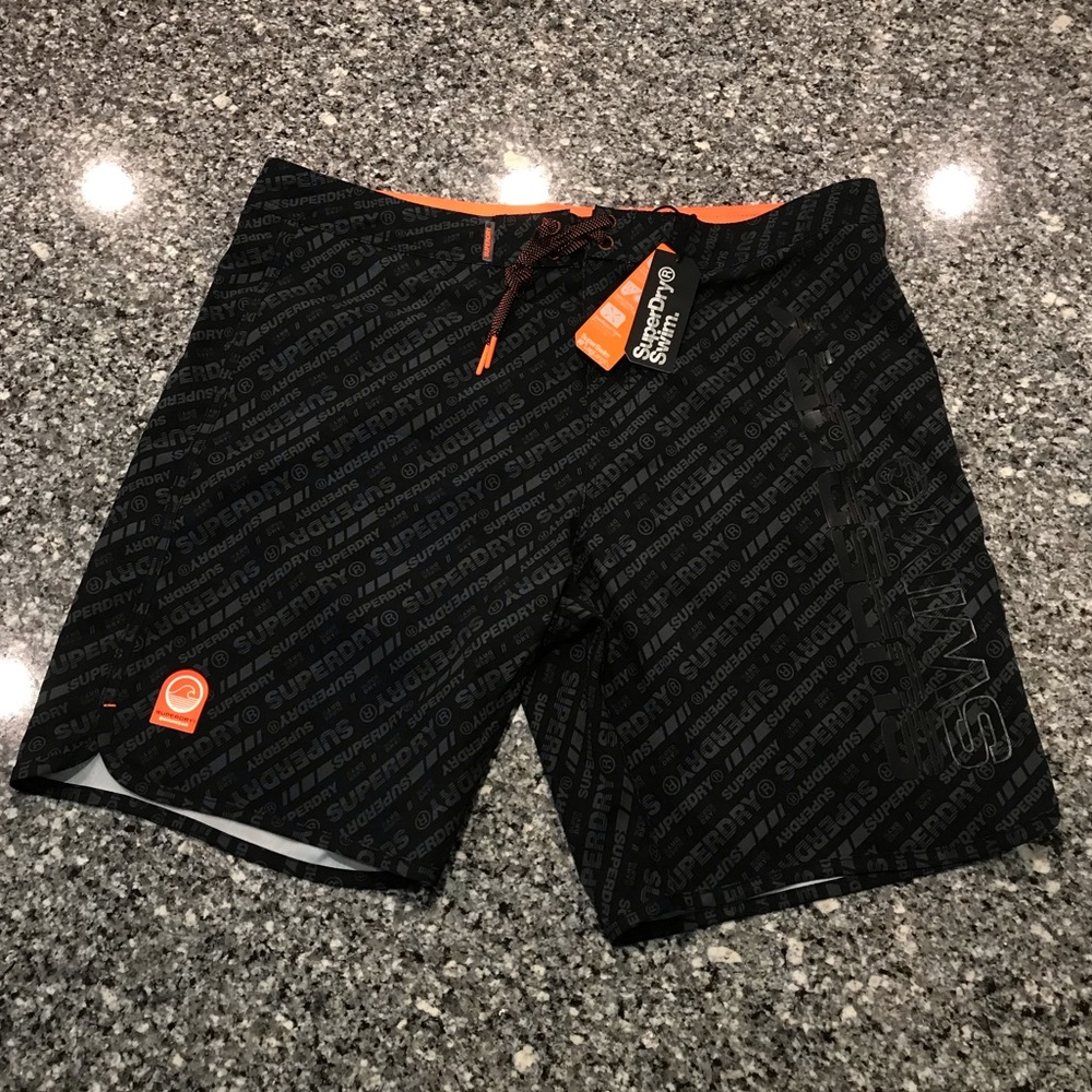 Superdry Deep Water Board Shorts NWT (Boutique)